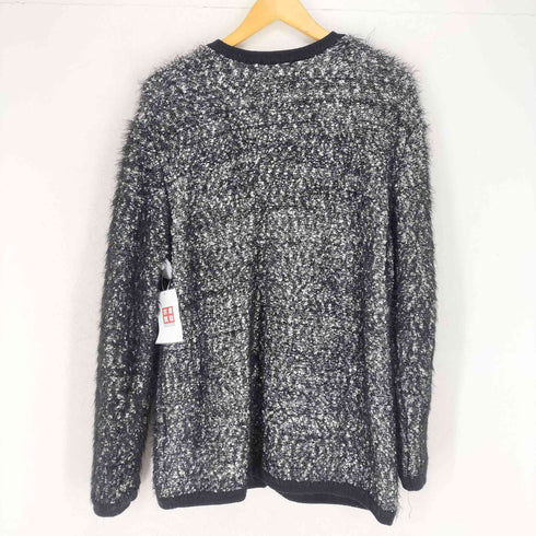 カデュネ CADUNE 配色ニットカーデ レディース JPN:38